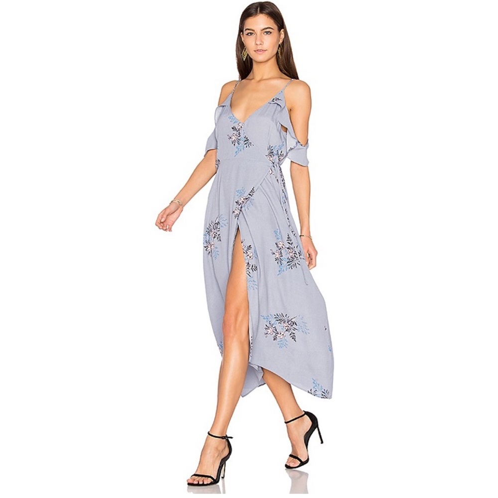 ASTR the Label Gywn Dress in Periwinkle